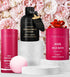 Rose Vanilla Bath Bomb, Mega Foaming Bubbles, Infused with Stress Relief Jasmine, Luxurious Spa Bath Essentials