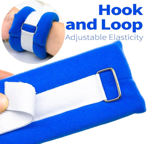 PSNOOK (2Pcs) Restraints for Dementia Patients Hospital Bed Restraints for Elderly Adults Safety Seniors with Dementia