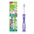GUM Sunstar Monsterz Kids’ Toothbrush, Ages 2+, Assorted Colors, 1 Dozen