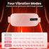 Kobzipanda 5 4 Electric Heating Pad for Lower Back Pain - Rechargeable Lower Back Heat Wrap with Heat & Massage Modes