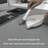 Set, 3 Set) Small Hand Dust Pan and Brush - Small Broom and Dustpan Mini Broom and Dustpan, Compact Dustpans and Brush