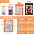 150-pack 6 x 9 in Holographic Mylar Bags with Clear Window, Resealable Foil Pouches for Food Storage, Smell Proof