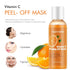 Peel Off Face Mask Vitamin C, Blackhead Remover Mask, Gentle Exfoliating Poreless Deep Cleanse Mask for Face and Neck