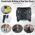 PRFCTLIFE AFO Foot Drop Brace with Upgraded Dial for Adjustable Dorsiflexion, Drop Foot Brace for Walking with Shoes.