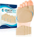 Metatarsal Pads Men Sleeves Inserts with Gel, 4-Pack Ball of Foot Cushions for Pain Relief