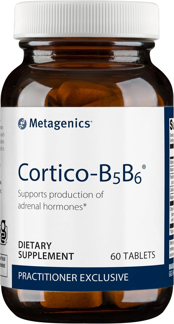 Metagenics Cortico-B5B6, Supports Adrenal Hormone Production, 60 Servings