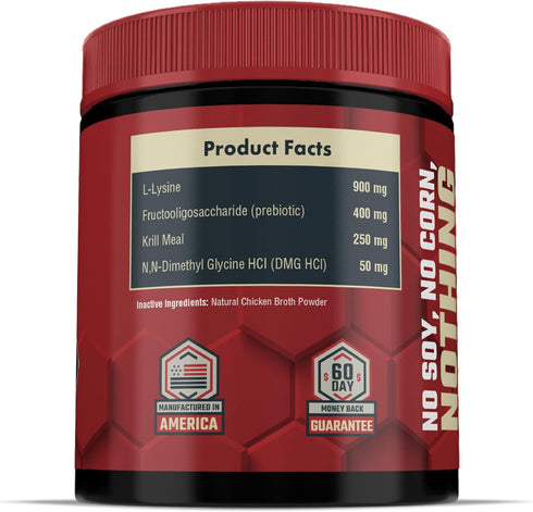 L-Lysine Powder Supplement for Cats & Kittens, 900 mg