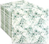 zjdbset 200Pcs Greenery Guest Napkins Paper Disposable Green Leaves Hand Towels Decorative Dinner