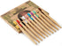 Tetragonal tree 20 Count Set Bamboo Toothbrushes - BPA Free Soft Bristles Natural Toothbrush - Biodegradable