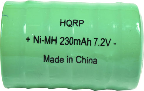 HQRP Battery for Siemens Medical System SERVOX, Unipower B10415, Emmerich 2023-C23, Romet Electro-Larynxes