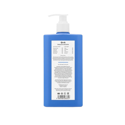 Q+A Salicylic Acid Smoothing Lotion, BHA Exfoliator for Skin, Combats 'Backne' and Unwanted Texture 250ml