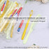20 Pack Disposable Toothbrushes with Toothpaste and Comb Set, Individually Wrapped Travel Toothbrushes Kit