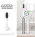 Boka Pocket Replacement Toothbrush Heads for Sonic Powered Electric Travel Toothbrush, 2 Heads