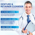 Retainer & Denture Cleaner Kit, Mouth Night Guard Whitening Case, 120 Cleanser Tablets, Guard Bath Cup