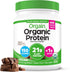 Orgain Organic Vegan Protein Powder, Creamy Chocolate Fudge - 21g Plant Protein, Low Net Carb, No Added Sugar, 1.02 lb