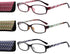 Eyekepper 4 Pairs Reading Glasses for Women - Stylish Striped Pattern Eyeglasses