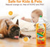 Harmless Wood Floor Cleaner for Mopping, Natural Non Toxic Pet-friendly Hard Floor Cleaner, to Original Wood Finish