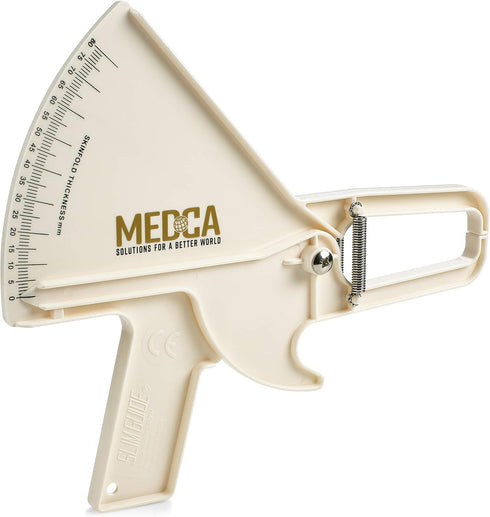 Pro Body Skin Caliper - Handheld BMI Measuring Tool for Accurate Skinfold Measurement of Fat for Men and Women, Body