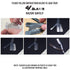 Professional Barber Straight Edge Razor, Stainless Steel Safety Blade for Close Shaving, Includes 10 Sharp Blades