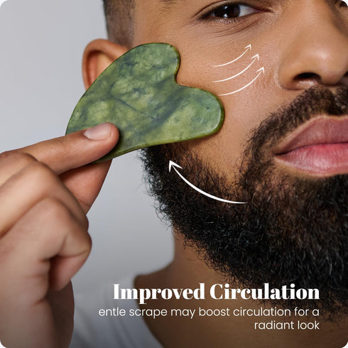 ROSELYNBOUTIQUE Gua Sha Facial Tools, Healing Crystal for Face Massager Self Care Gifts for Men Women