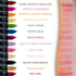 Magic Kiss Lipstick Set, Color Changing Orange with Aloe Vera, MADE IN USA