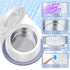 Ultrasonic UV Cleaner Retainer Cleaning Machine, 200ML for Brite Retainer, Shaver Head, Night Mouth Guard, Aligner