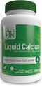 Liquid Calcium 1000mg, Magnesium 400mg, Vitamin D3 1,000iu, Bone Restore, 100 Count, Non-GMO Gluten Free