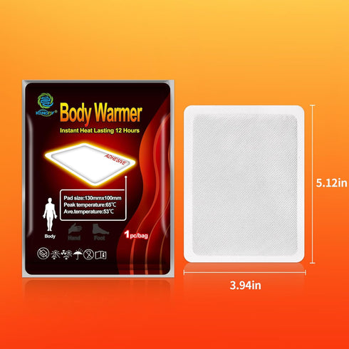 KONGDY 20 Count Heat Therapy Patches for Neck, Knee & Back Pain Relief, Portable Air Activated Patch