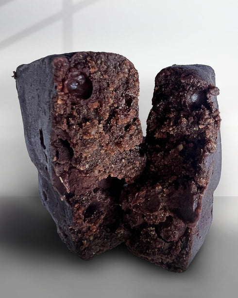 100 CAL SNACKS Protein Bars Chocolate Brownie, Healthy Snacks, Vegan, Low Net Carbs & High Fiber