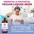 MaryRuth Organics Liquid Iron Supplement, Prenatal & Postnatal, 15.22 Fl Oz, Immune Support, Vegan, Non-GMO