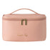 KITENROM Preppy Makeup Bag Small Cosmetic Bags for Women Little Pouch Toiletry Organizer Case(Root Pink)