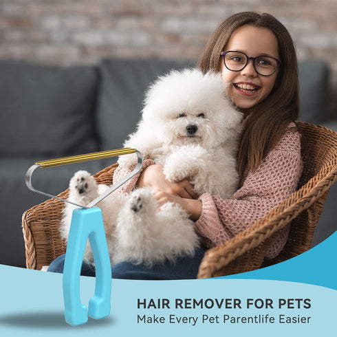 Pet Hair Remover, Dog Cat Hair Remover, Lint Remover, Carpet Rake for Pet Hair Removal from Furniture