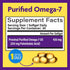InnovixLabs Purified Omega 7 Supplement, 210 mg Omega-7 Palmitoleic Acid, 30 Softgels