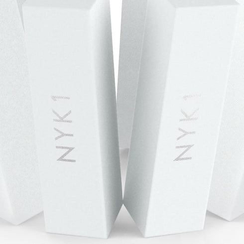White Nail Buffer Sanding Block, Pack of 10, Professional Salon Quality Grit for Nails