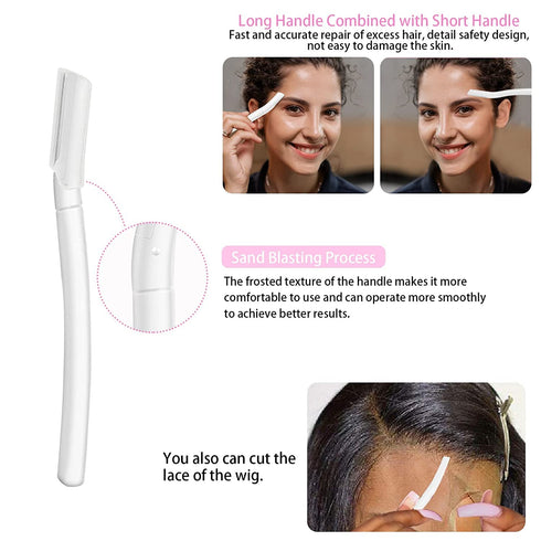 Wig Accessory Essentials Kit, 10PCS Lace Front Wig Glue, Caps, Hair Wax Stick, Edge Control, and More
