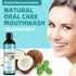 Coconut Oil Pulling for Fresh Breath and Oral Hygiene, Includes Tongue Scraper and Measuring Cup - 16 fl. oz