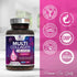 Collagen Peptides for Women & Men, Type I, II, III, V, X, Hydrolyzed Collagen Pills, 120 Capsules, Hair, Skin, Joint
