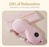 Silk Cordless Heated Eye Mask for Dry Eyes, USB Rechargeable Electric Eye Mask for Blepharitis and Stye - Pink