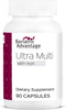 Bariatric Advantage Ultra Multivitamin with Iron, Capsule Format Multivitamin, 90 Capsules