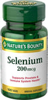 Nature's Bounty Selenium | 200 mcg | 100 Tablets