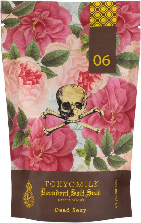 TokyoMilk Dead Sexy Salt Soak - 10oz, Deep Vanilla, Exotic Wood, White Orchid, Ebony Bath Salts