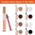 Furniture Markers Touch Up Set - 17 Piece Kit with 8 Colors for Stains & Scratches