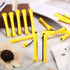 WILLBOND 60 Pcs Short Perm Rods Natural Hair Perming Kit with Elastic Rubber Band Non Slip Plastic Cold Wave (0.28