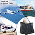 Kasla Rollator Travel Bag,Waterproof Wheelchair Bag for Folding Walker Compatible with Wheelchair Transport Chair