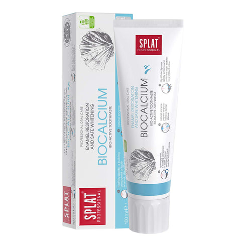 Splat Professional Series Multiple Action Toothpaste with Bioactive Calcium for Enamel Restoration