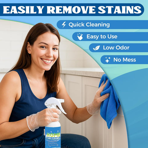 Multipurpose Wall Cleaner Spray Mold Stain Cleaner for Home Surfaces Bathrooms, Kitchens, Showers, Basements & Outdoor