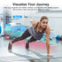Smart Body Fat Scale with Large VA Display, 15 Metrics, Max 400lbs/180kg