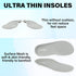 US13/EU48-49 Knixmax Outdoor Men Orthotic Insoles for Crocs Ultra Thin Wide Fit Clogs Inserts with Arch Support