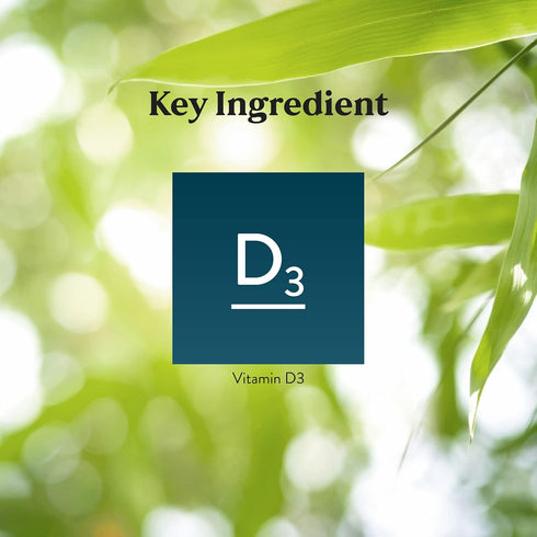 Nature's Sunshine Vitamin D3, 180 Tablets, Supports Bone Health & Overall Health, May Improve Mood