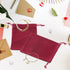 G2PLUS 20PCS Red Velvet Jewelry Pouches, Small Gift Bags with Drawstring, Wine Red for Wedding Favors